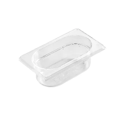 GN Behälter 1/9 Polycarbonat H10cm transparent