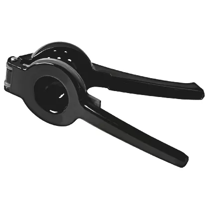 Limetten u.Zitronenpresse schwarz rot D innen 5.5 aussen 7cm