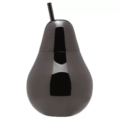 Cocktailbecher Birne 0.425lt schwarz beschichtet