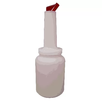 Speed Bottle 2lt mit rotem Ausgiesser