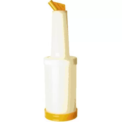 Speed Bottle 2lt mit gelbem Ausgiesser