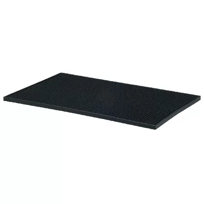 Barmatte schwarz 30.5x46cm