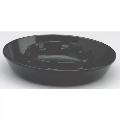 Aschenbecher schwarz D14cm