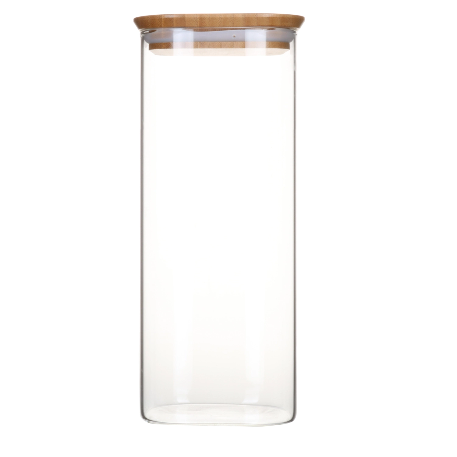 Vorratsglas mit Bambusd., 2.2 l, 11x11x30cm