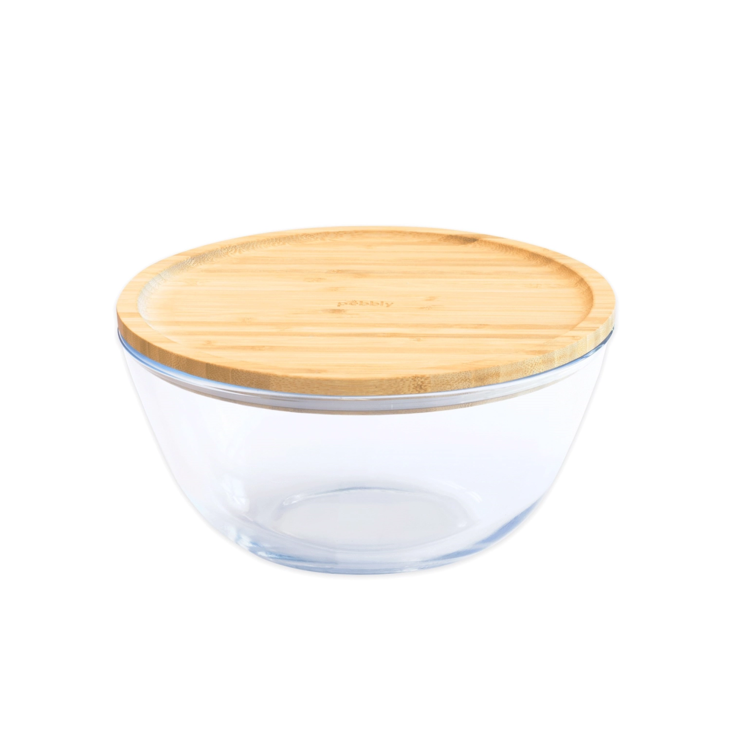 Vorratsglas m. Bambusd., 2.6l, D23 H11.06cm rund