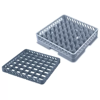 Gläser Spülkorb 49 Fächer 4 Aufsatz max Glas H24.9cm D6.2cm