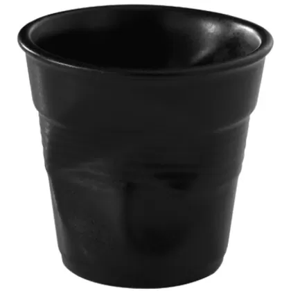 Knitterbecher Cappuccino 18cl, schwarz