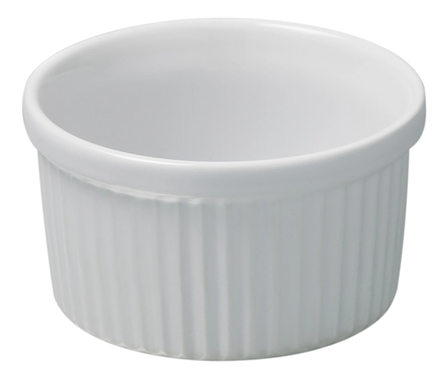 Souffléform klein, Ø8cm, weiss