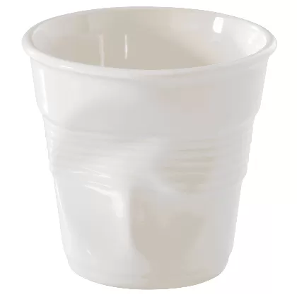 Knitterbecher Espresso 8cl, weiss