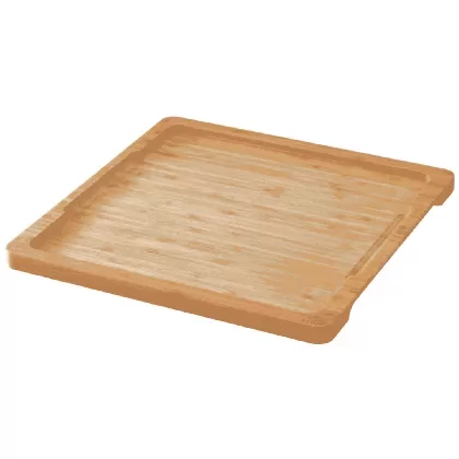 Bambus-Tablett für Steakteller, 29x29x2cm