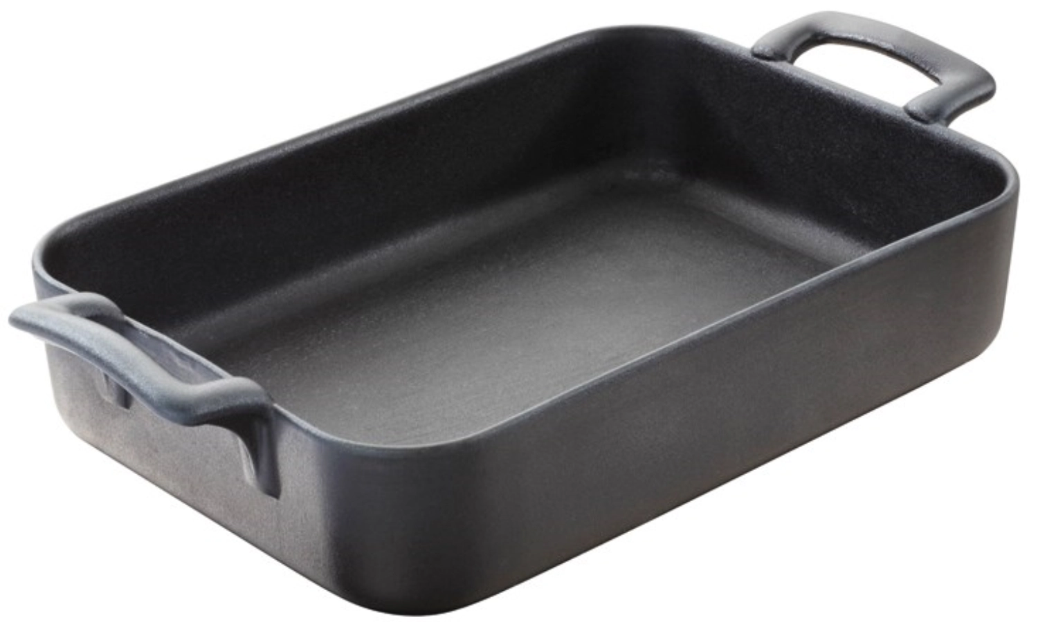 Auflaufform rechteckig, 16cm, gusseisen-optik