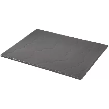 Tablett rechteckig GN1/2, 32.5x26.5x1cm, schiefer-optik