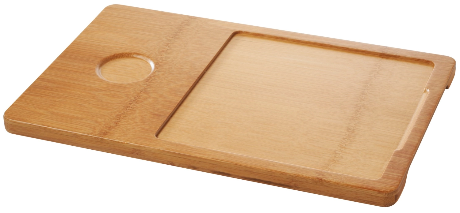 Bambus Tablett für Teller  37x24x1.7cm