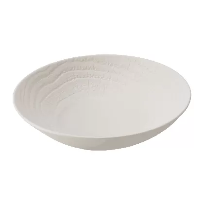 Suppenteller rund, H:5.7cm, Ø24.2cm, elfenbein