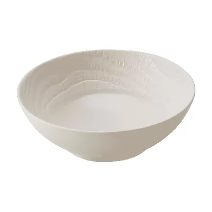 Suppenteller rund, H:6.5cm, Ø19cm, elfenbein