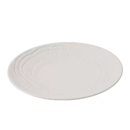 Dessertteller, H:2cm, Ø21.5cm, elfenbein