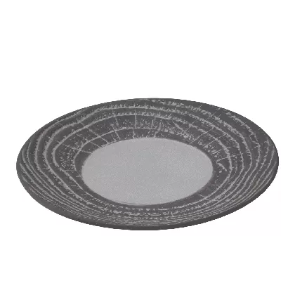 Dessertteller, H:2cm, Ø21.5cm, pfeffer