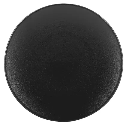 Equinoxe Frühstücksteller, Ø16cm, H:2cm, schwarz