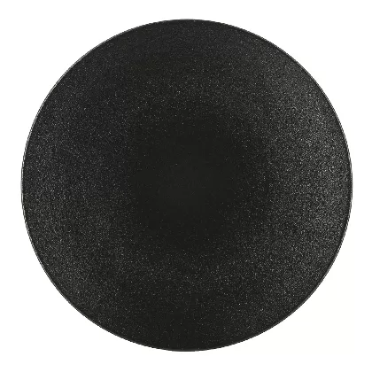 Equinoxe Speiseteller, Ø28cm, H:3.3cm, schwarz