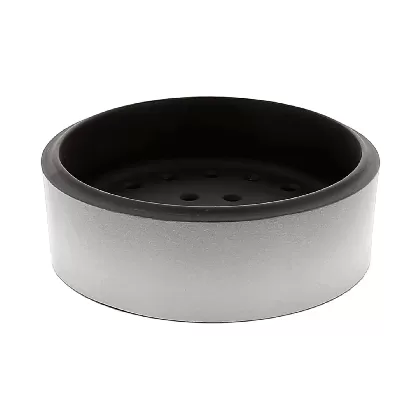 Equinoxe Dim-Sum Korb, Ø16cm, H:5.3cm, pfeffer