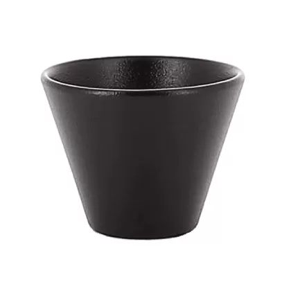 Equinoxe Schüssel konisch, Ø6.3cm, H:5cm, 5cl, schwarz