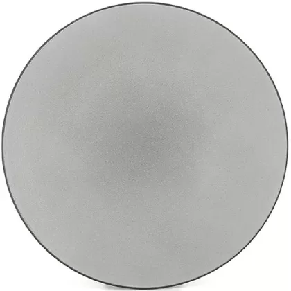 Equinoxe Teller flach, Ø24cm, H:3cm, pfeffer