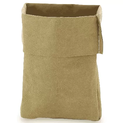 Brottasche, 10x10x15cm, beige