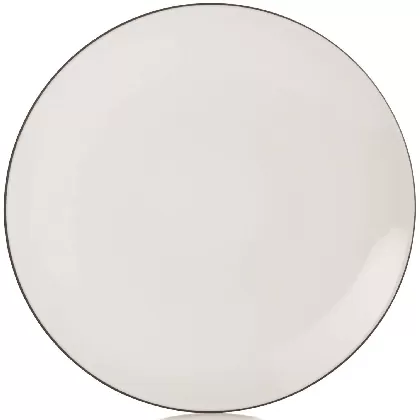 Equinoxe Präsentationsteller, Ø31.5, H:3.5cm, weiss
