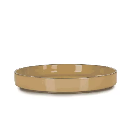 Caractère Gourmetteller Ø23cm, kurkuma