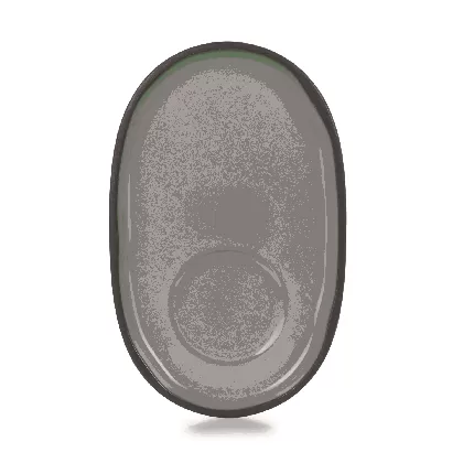 Caractère Untertasse, 13.5x8.3x1.2cm, minze