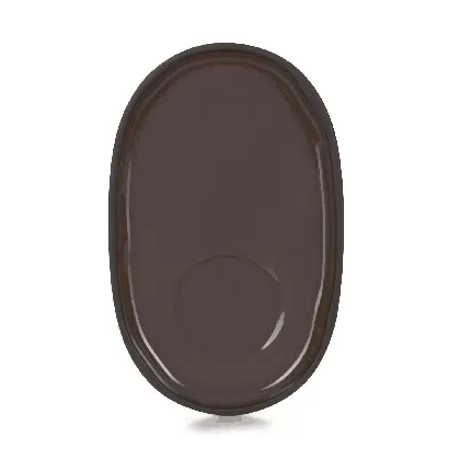 Caractère Untertasse, 13.5x8.3x1.2cm, tonka