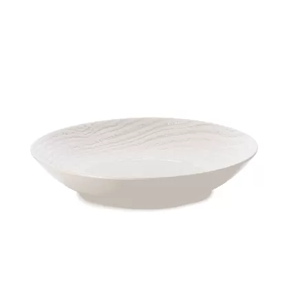 Coupteller H:5cm, Ø27cm, elfenbein