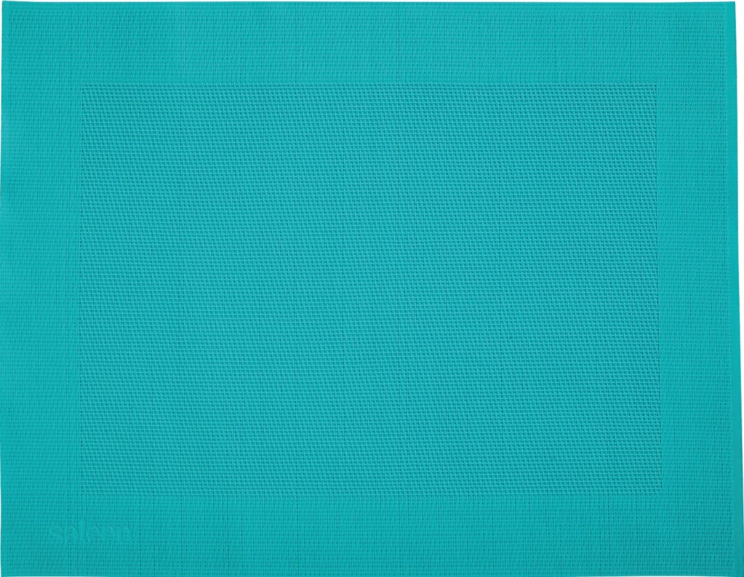Tischset Rahmen, eckig, aquamarin, 32x42cm