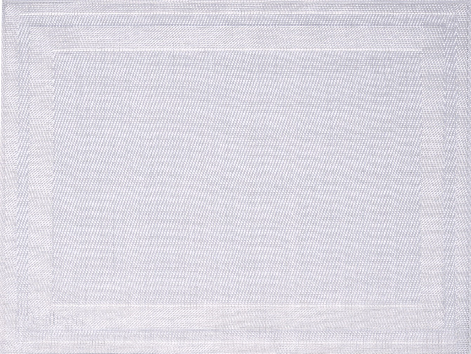Tischset Rahmen, eckig, silber, 32x42cm