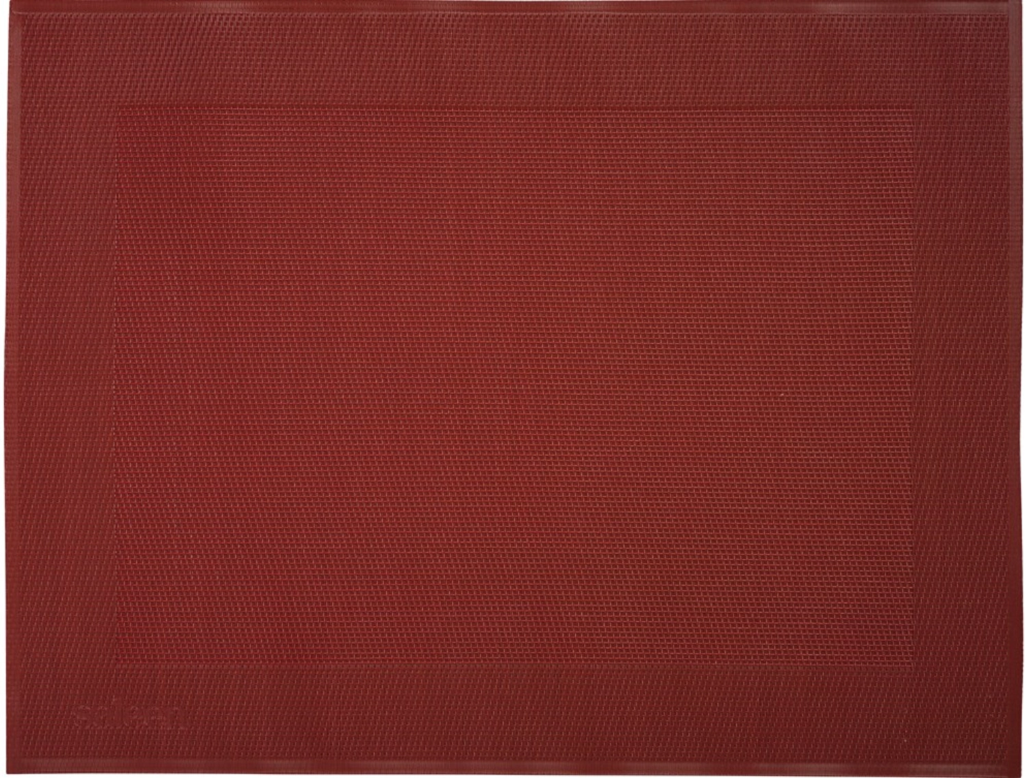 Tischset Rahmen, eckig, bordeaux, 32x42cm