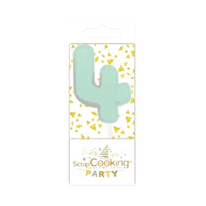 15 Stk. Mini Kerze Nummer 4 assortiert