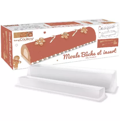 Kunststoffform Biskuitrolle od. Parfait mit Einsatz