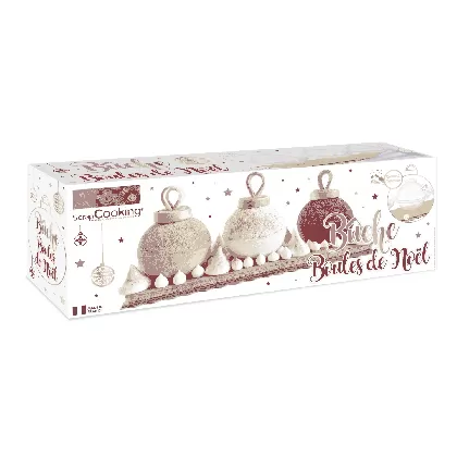 7-tlg. Set für Weihnachtskugeln