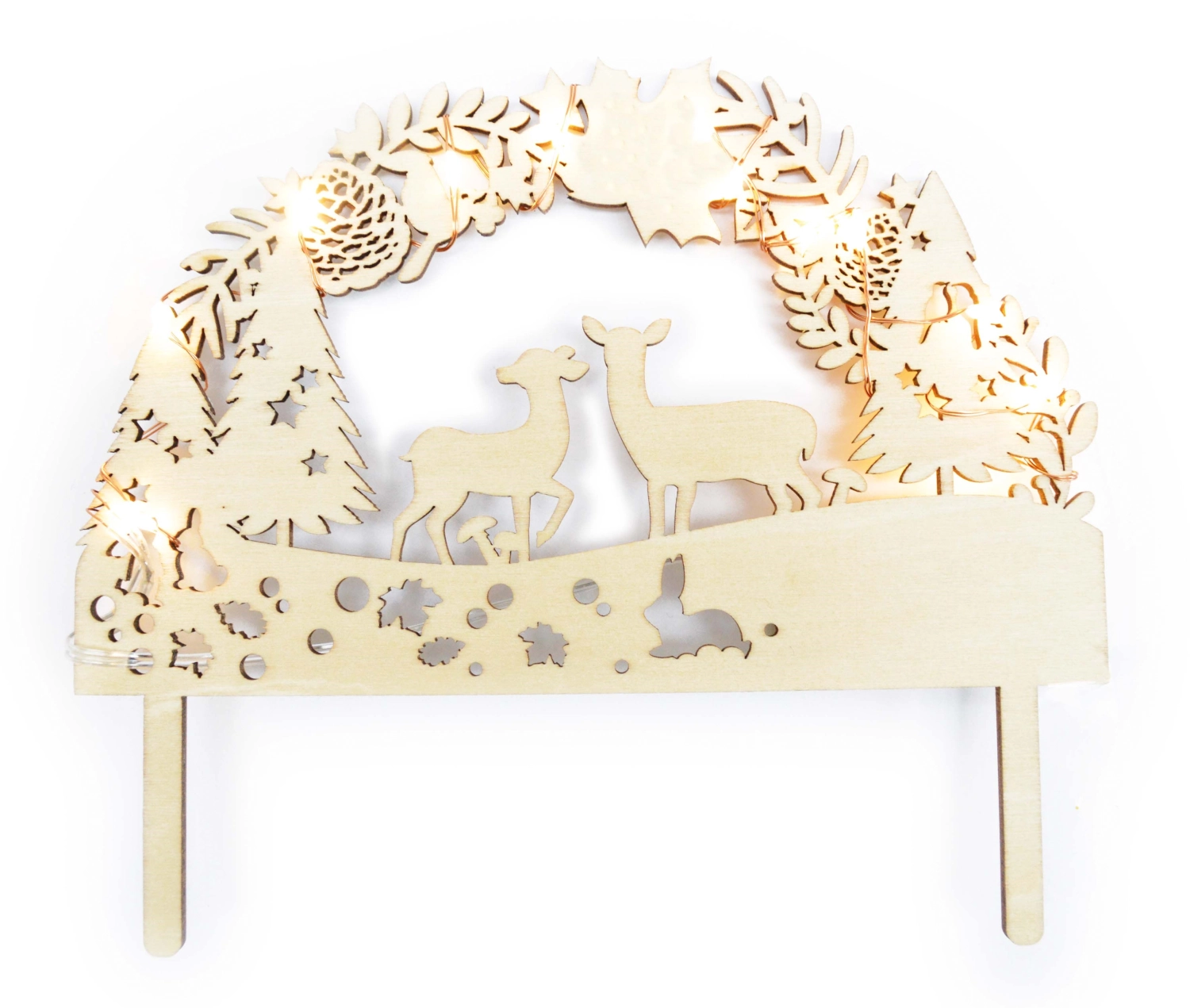 Zauberwald LED Cake Topper (inkl. Öko-Beitrag von € 008 exk