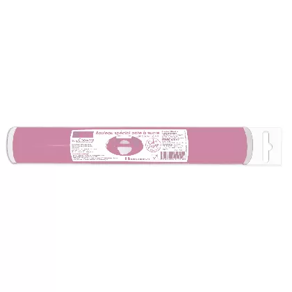 Rolle für Zuckerpaste D3cm x 16cm rosa