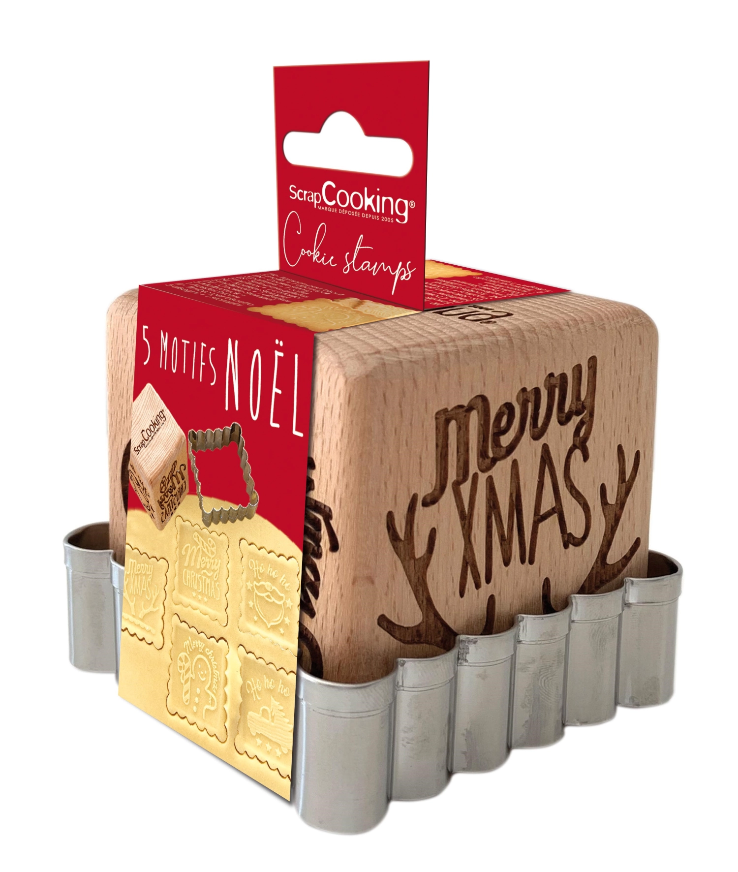 Cookie Stamp, Würfelstempel u. Ausstecher, Weihnachten
