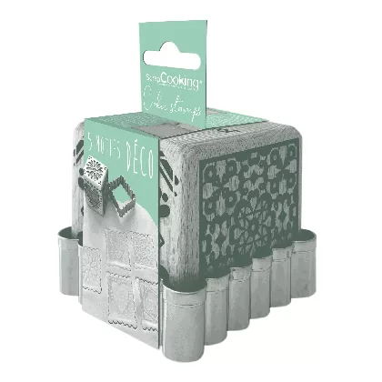 Cookie Stamp, Würfelstempel u. Ausstecher, Deko