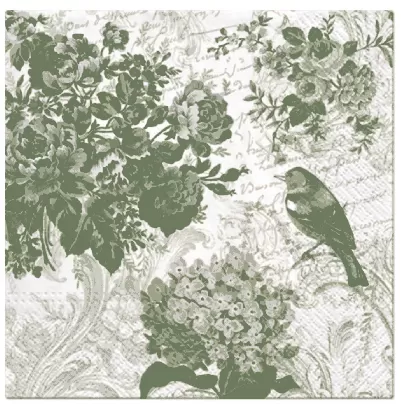 Servietten Lunch 20x charming Garten, 33x33cm