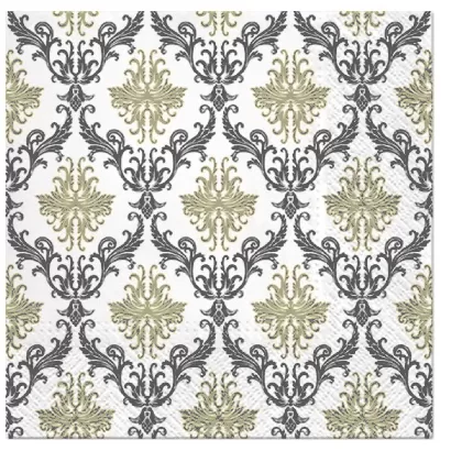 Servietten Lunch 20x Royal Ornament, 33x33cm