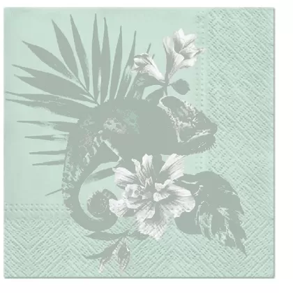 Servietten Lunch 20x Chameleon, 33x33cm