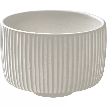 Playground Nara Becher nieder Relief weiss 0.3lt