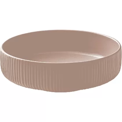 Playground Nara Schüssel rund Relief rosé D16cm 0.71lt