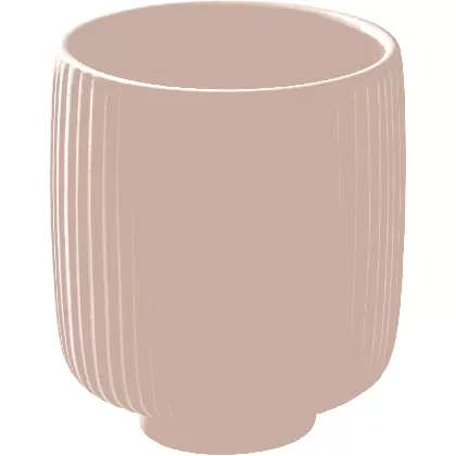 Playground Nara Becher hoch Relief rosé 0.3lt