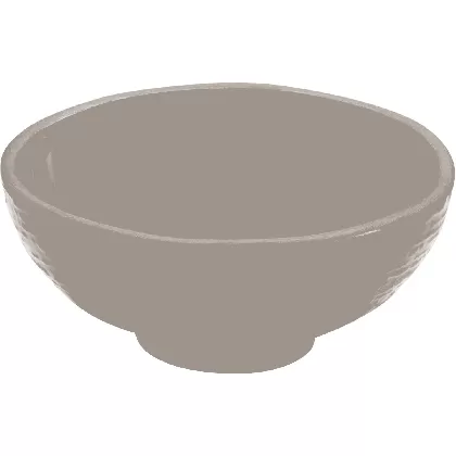 Playground ReNew Bowl Relief taupe 9cm