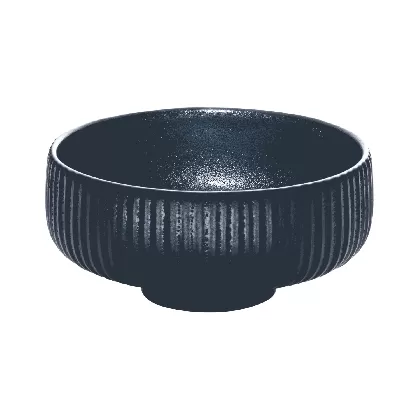 Playground NARA Bowl Relief schwarz D21cm 1.46lt H7cm